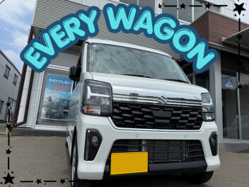 新型エブリイワゴン！！納車しちゃいました♡