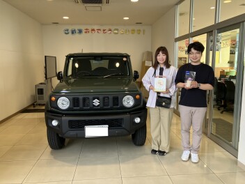 ご納車おめでとうございます♡