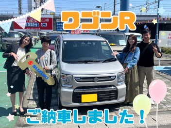 ワゴンRご納車しました