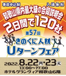 ★★★2023年卒のみなさん、必見です！！きのくに人材Uターンフェアに出展します！！★★★