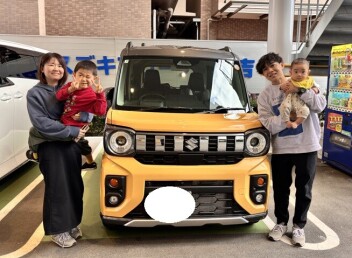 スペーシアギアをご納車させていただきました！！