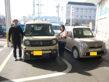 スペーシアギアご納車させていただきました！