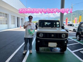 最高のジムニーlifeを！大人気ジムニーご納車！
