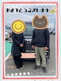 ご納車おめでとうございます☆彡