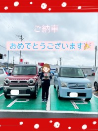 ご納車おめでとうございます♪