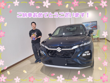 S様にフロンクスをご納車しました！