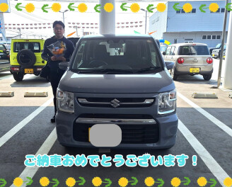 K様にワゴンRをご納車しました！