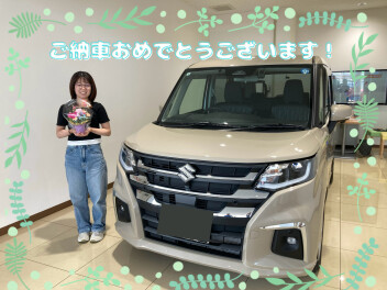 S様にソリオをご納車しました！