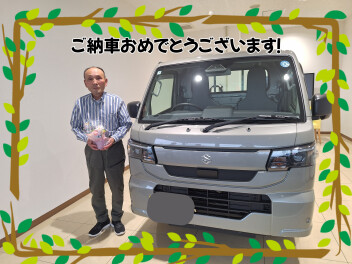S様に新型キャリイをご納車しました！