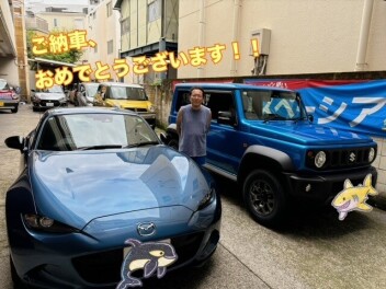 ジムニーシエラご納車させていただきました！