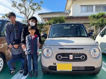 ご納車☆ラパン