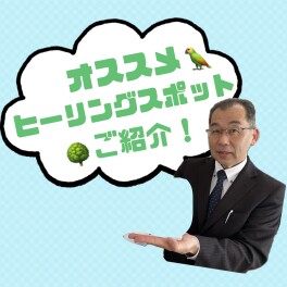 営業鈴木お勧めヒーリングスポットご紹介します！！
