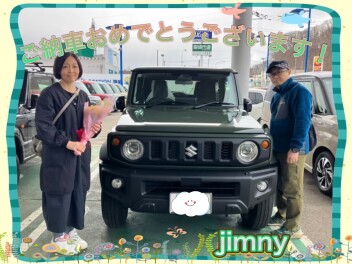 ジムニーシエラご納車おめでとうございます！！