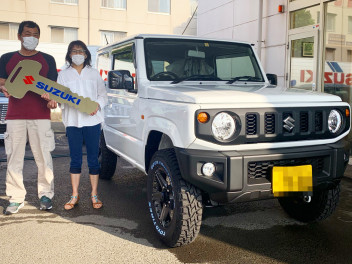 富津市のM様に ジムニー 御納車です★