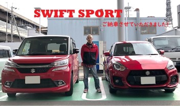 ＳＷＩＦＴ　ＳＰＯＲＴ御納車！！