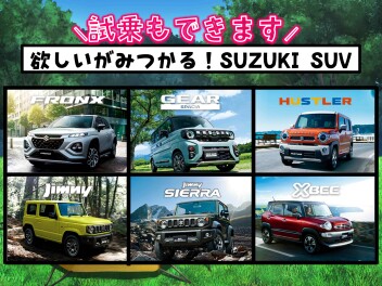 欲しいがみつかる！ SUZUKI SUV