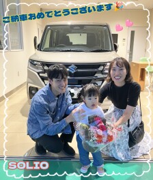 ソリオのご納車♪