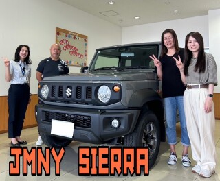 JMNY SIERRA　ご納車しました♡
