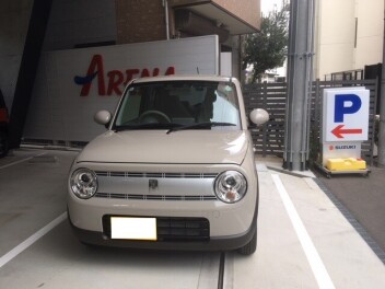 ラパン　ご納車おめでとうございます