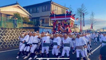 秋の大祭だんじり祭り！