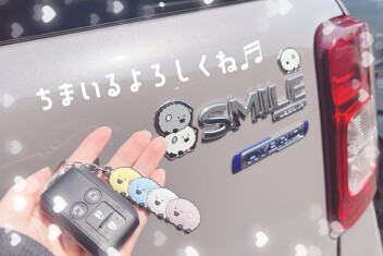 ワゴンRスマイルからNewキャラクター『ちまいる』が登場しました♪