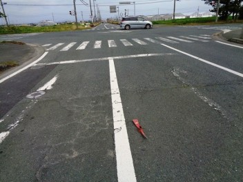 道路での落し物