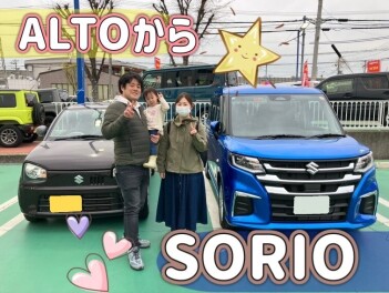 N様ソリオご納車　担当とどかわ