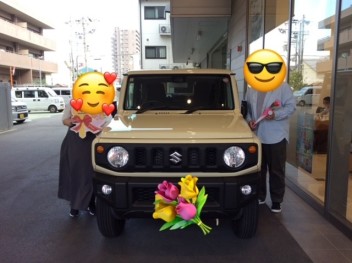 ジムニー　ご納車しました！！