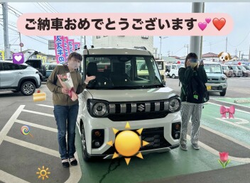スペーシアギア納車しました☆ミ