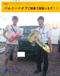 人気色！ジムニーシエラご納車です！！