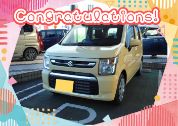 ワゴンRをご納車いたしました！
