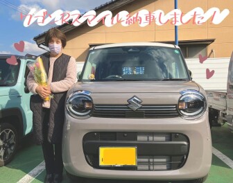 ╲♡　ワゴンRスマイル納車しました　♡／