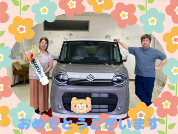 ご納車　おめでとうございます(^^)/