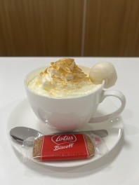 NEW♡限定ドリンク【ほうじ茶モチっとフワッとラテ】