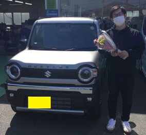ハスラータフワイルドご納車させて頂きました！