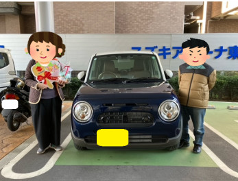 ラパン　ご納車しました！