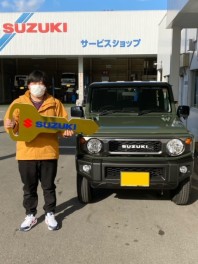 ジムニーのご納車おめでとうございます！