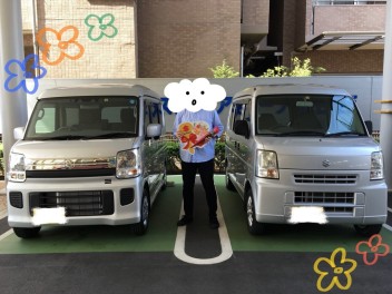 エブリイワゴン　納車しました！！