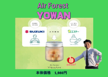 Air Forest YOWAN 車用エアケアキューブ☆をご紹介！