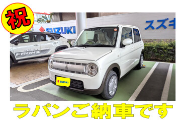 ラパンをご納車させていただきました！