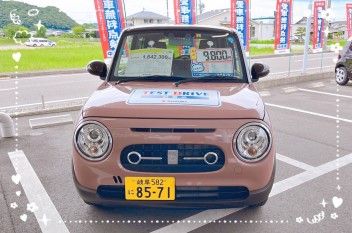 ラパンLC　試乗車　手配完了！！