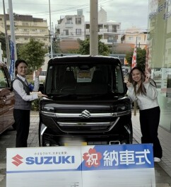スペーシアカスタム納車しましたー！！