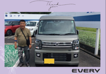 W様エブリイワゴン納車☆彡