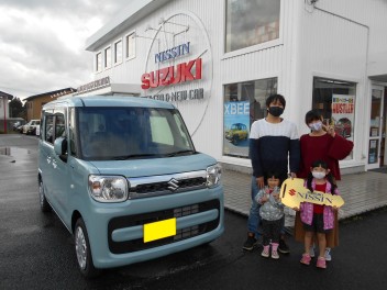 ”スペーシア”納車☆彡