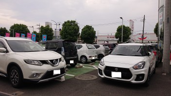 スイフトスポ－ツのご納車がありました！