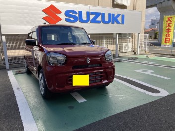 新型アルト納車いたしました!!