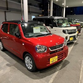 新型アルトの展示車がやってきました！