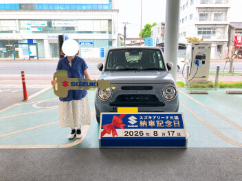 ☆★☆　　M様　ラパン納車です！　　☆★☆