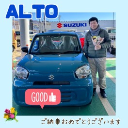 ❁アルトご納車おめでとうございます❁