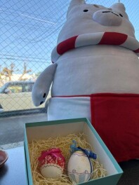 イースターの飾りつけ